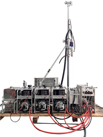 Dx -800 raġel portabbli tad-djamanti rig